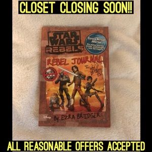 2/$13🌸STAR WARS REBELS BOOK- Ezra’s Journal